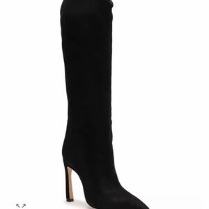 SCHUTZ MARYANA Black Over the Knee Boots